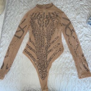 Tan Bodysuit